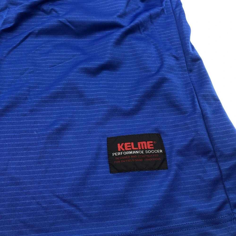 Fusion Fc Soccer Game Jersey Kelme Aqua Breathe Medium Blue Used Number51 Futbol